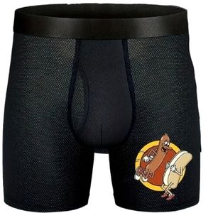 Funny Hot Dog Boxer Brief